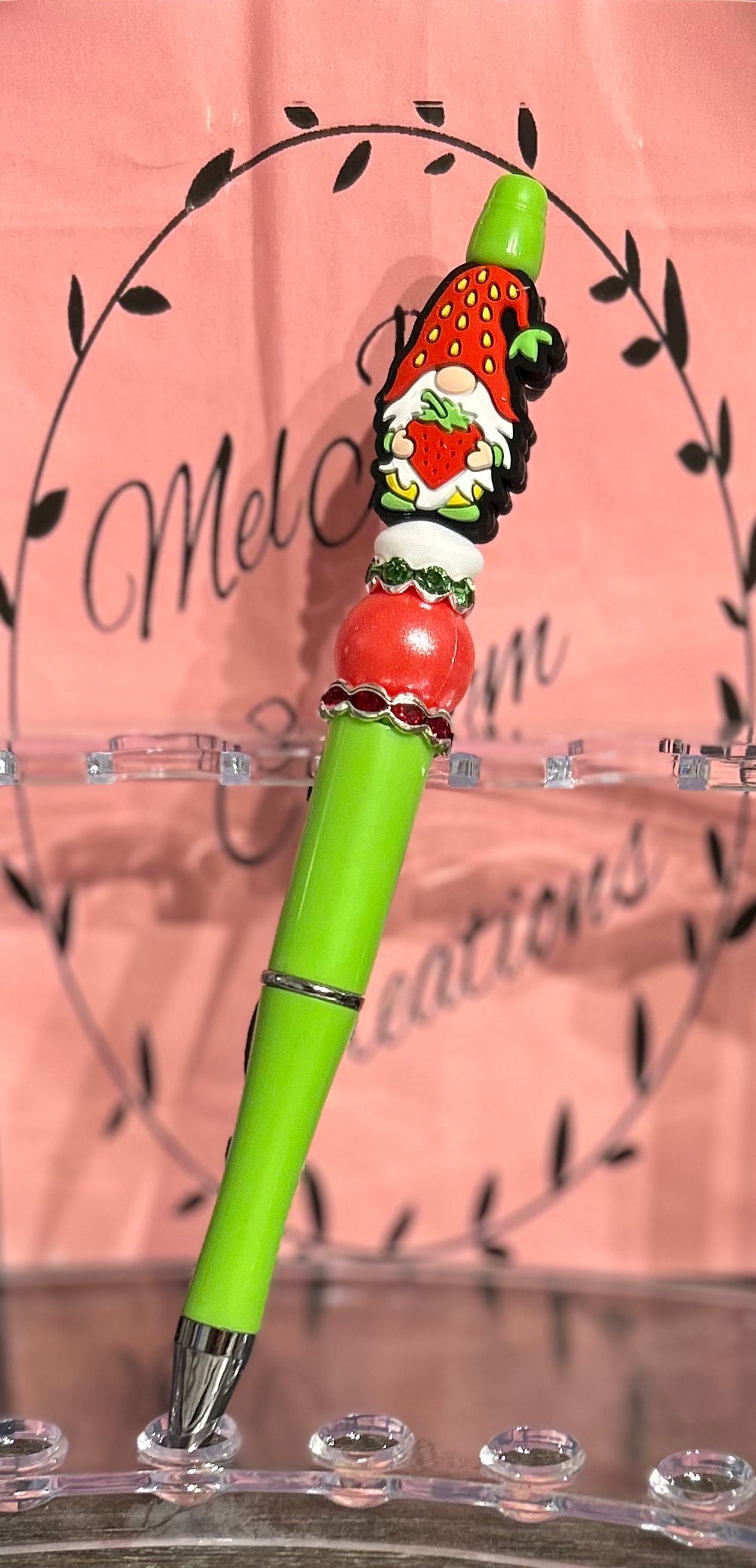 Strawberry Gnome and Watermelon Pens