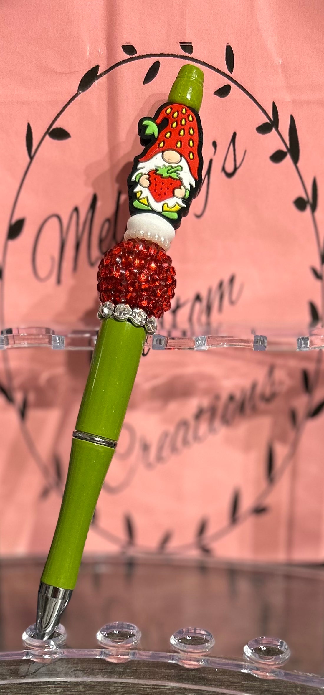 Strawberry Gnome and Watermelon Pens