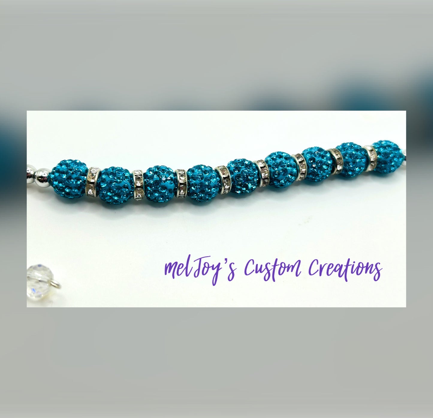 Rhinestone Beaded Bracelet